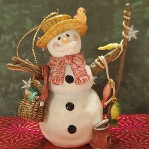 Outdoor Sports Fishing Hunting Dad Ornaments